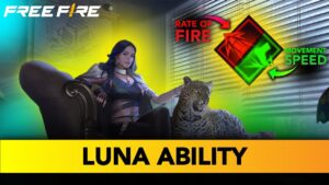 Luna Character Ability Test | Rate of fire ++ Movement Speed ++ | Garena Freefire