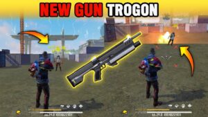 NEW GUN TROGON | SHOTGUN + LAUNCHER 🤯 OB37 UPDATE - GARENA FREE FIRE