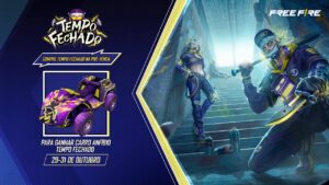 NOVO PASSE DE ELITE DE NOVEMBRO: TEMPO FECHADO! | GARENA FREE FIRE