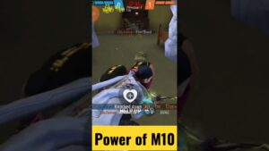 POWERFULL M10 TO USE ENEMY BODY M10 SPRE GARENA FREEFIRE #SHORT #shorts