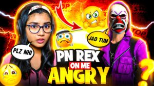 PRANK ON PN REX ⚡ || HE ANGRY 👿 ON ME || GARENA FREE FIRE