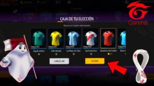 RÁPIDO! GARENA ESTA REGALANDO PLAYERAS DEL MUNDIAL QATAR 2022 EN FREE FIRE ERROR ABRIR CAJA PLAYERAS