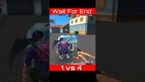 Season 1 🥰 1 vs 4 😱 Garena Free Fire 🔥🔥#shorts #shorts