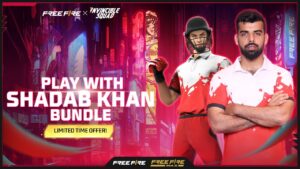 Shadab Khan Costume Bundle - Free Fire X Invincible Squad | Garena Free Fire Pakistan