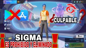 Sigma es PROHIBIDO🤬y ELIMINADO de la PLAYSTORE💔¿garena Free Fire es la culpable?🤔#sigma #freefire