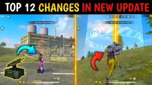 TOP 12 NEW CHANGES IN UPCOMING OB37 UPDATE - GARENA FREE FIRE