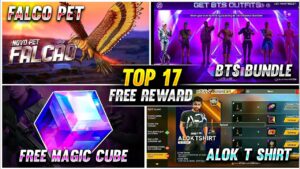 Top 17 Free Rewards Of Free Fire Battleground | Garena Free free #02