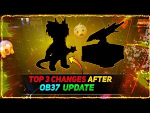 Top 3 Changes After OB37 Update 😯 | Garena free fire #shorts #freefireshorts