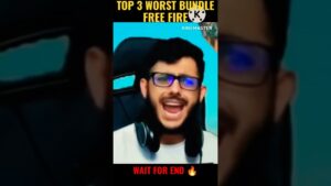 Top 3 Worst Bundle 🤯 |Garena Free Fire Max | #shorts #freefireshorts