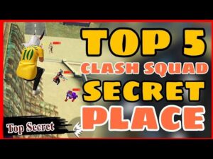 Top 5 Clash Squad Secret Place || Tips and Tricks || Garena Free Fire -4G Gamers