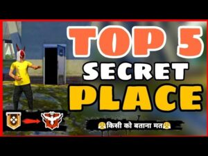 Top 5 Secret Place || Hidden Places || Tips and Tricks Garena Free Fire -4G Gamers