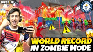 Zombies Mode World Record Time😱😍- Garena Free Fire
