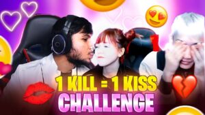 1 Kill💀 = 1 Kiss 💋 Part-2 || Testing New Pc Player 🔥 Against Vietnam Youtuber - Garena Free Fire