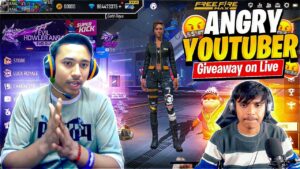 ADAM GUILD TEST PRANK ON ANGRY YOUTUBER 😱🔥 garena free fire