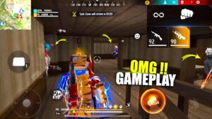 AWM + Mp40 Unstoppable Duo vs Squad Headshot Gameplay || Garena Free Fire - PK GAMERS #freefiremax