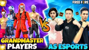 A_s Esports Vs 4 Grandmastes Players😱😨4 Vs 4 - Garena Free Fire