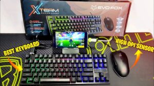BEST BUDGET "Evo Fox Xteam Gaming Combo" For Gaming || Garena Free Fire