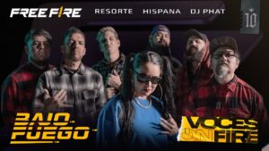 Bajo Fuego 🔥 - Resorte feat Hispana, DJPhat Voces on Fire Cap. 10 | Garena Free Fire LATAM
