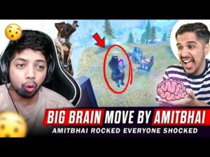 Big Brain Move By Amitbhai😦- Amitbhai Rocked Everyone Shocked😂- Garena Free Fire