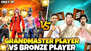 Bronze Squad Vs Grandmaster Squad 😍😱- Garena Free Fire