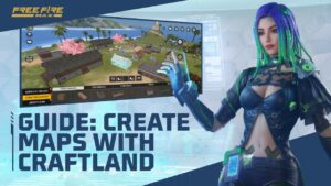 Design Your Own Scenery In Craftland | Tutorial | Garena Free Fire MAX