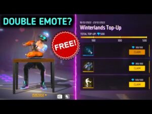 Double Emote In New Top Up 🤯 Glitch Or Real - Garena Free Fire