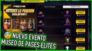 El Museo De Elites Que Llegara a Free Fire Latam 😨👌🏼 | JORGEPLAYED