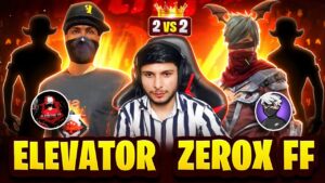 Elevator FF 🤯 vs Zerox FF 🔥 || New Rivalry Started 🥲 @NonstopGaming_ - Garena Free Fire