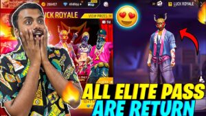 Finnaly I Got Season 1-5 All Of Elite Pass 😱 - Garena Free Fire