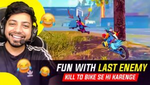 Fun With Last Enemy-😂 Overpower Gameplay With Romeo- Garena Free Fire