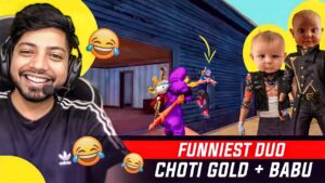 Funniest Duo Choti Golf + Babu = Most Funniest Match🤣- Garena Free Fire