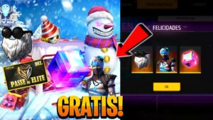 🔥 GARENA REGALA EL AZUL ARTICO y CUBO MAGICO GRATIS en FREE FIRE Y REGRESA BARBA DEL VIEJO NAVIDAD
