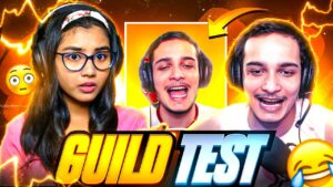 GUILD TEST PRANK 😂💥 On Angry 😡 Youtuber || PN KIARA - Garena Free Fire