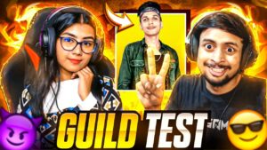 GUILD TEST PRANK 😂💥 WITH ANGRY 😡 YOUTUBER || PN KIARA ❤ - Garena Free Fire #pronation #pnkiara