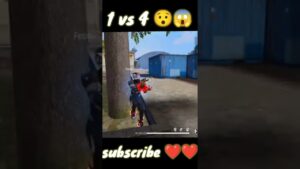 Garena free fire 1vs4 op headshot 😱😱#viral #shorts #tranding #short #freefire #fedgaming007