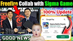 Garena free fire X Sigma Game | Sigma game collab with FREEFIRE | Star Man