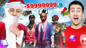 I Became Santa Clause And Gifted All Ellite Pass To My Subscriber😍 - Garena Free Fire
