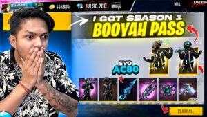 I Got Season Booyah Pass New Evo Bundles & Evo Gun Skin 🤯 Garena Free Fire