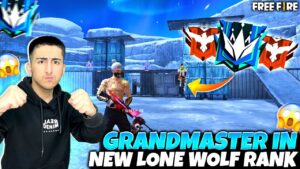 Lone Wolf Rank Push Is Back😱😍Top 1 Global - Garena Free Fire