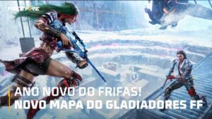 NOVO MAPA E RANQUEADA NO GLADIADORES FF | GARENA FREE FIRE