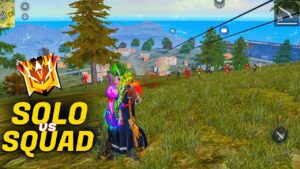 OP Gameplay Grandmaster Lobby | Solo Vs Squad like Badge 99