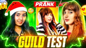 PN Rose 🌹 Shocked 😲|| Guild Test Prank On PN Rose 🌹 || Garena Free Fire