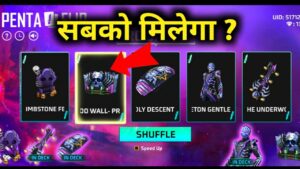 Penta flip event in free fire | Penta flip event| Garena free fire
