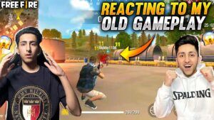 REACTING TO MY OLD GAMEPLAY  - GARENA FREE FIRE