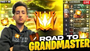 ROAD TO GRANDMASTER ON LIVE🛑WITE A_S GAMING AND GOD SUNNY🛑- Garena Free Fire
