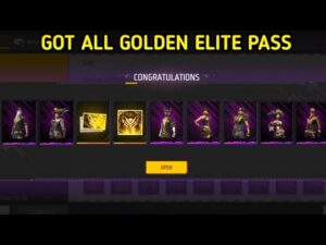 Recieved All Gold Elite Pass In Mail Box 😍 Garena Free Fire