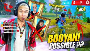 Solo Vs Squad Moment 😱 During Grandmaster Rank Push with @Sooneeta & UG Ayush - Garena Free Fire
