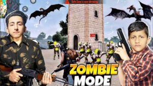 Surviving Zombie Mode With My Brother 😰😱-Garena free fire