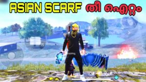 ASIAN SCARF BLACK T-SHIRT ഉഫ് WHAT A COMBINATION || GARENA FREEFIRE MALAYALAM