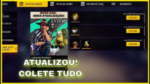 ATUALIZOU! COLETE BANDEIRAO 2.0 DE GRAÇA E BARBINHA DO VELHO NOVO PERSONAGEM ATUALIZAÇÃO FREE FIRE?